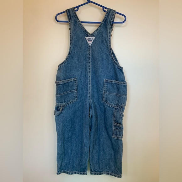 OshKosh 2T Denim Overalls - Picture 3 of 6